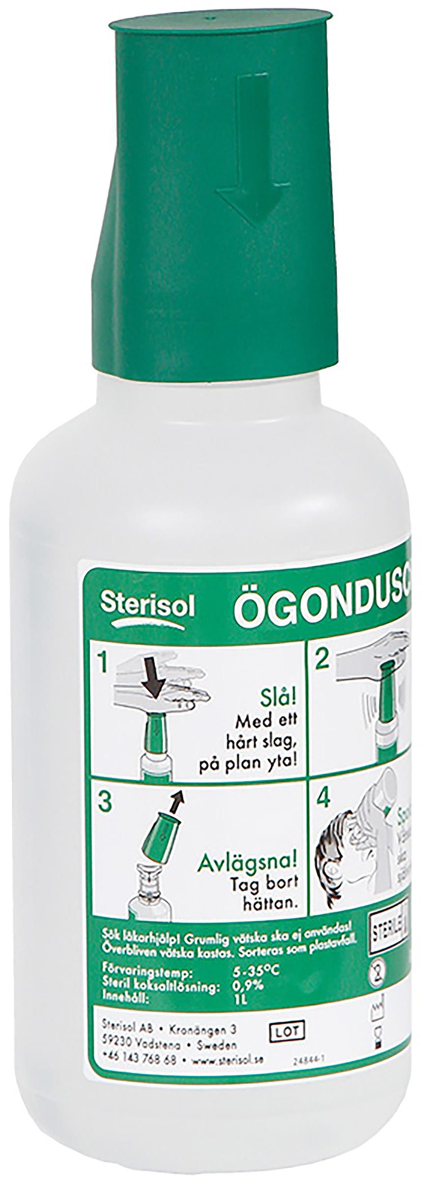 Sterisol Ögondusch refill 1l