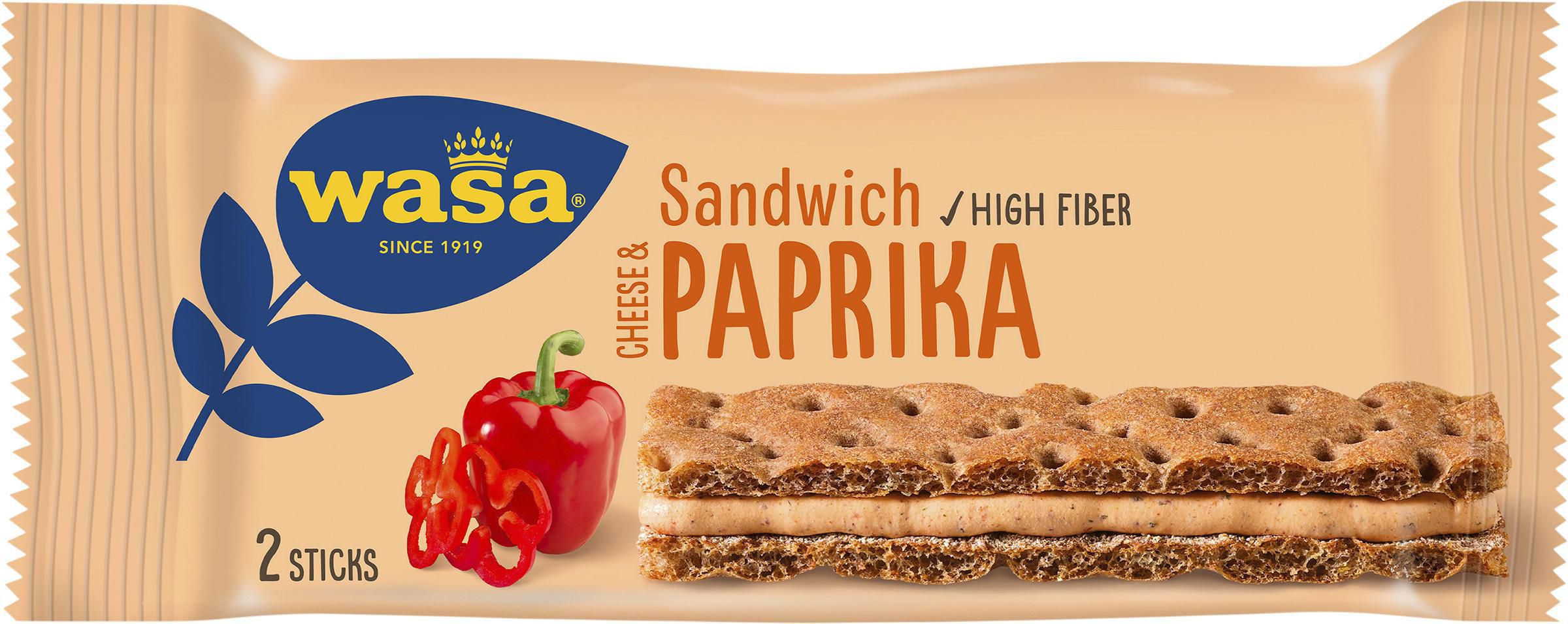 Wasa Knäckebröd Paprika 37g