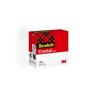 Scotch® Tejp Crystal 19mmx33m