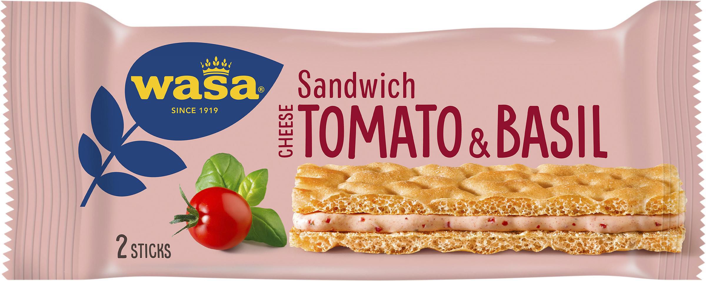 Wasa Knäckebröd Tomat och Basilika 40g