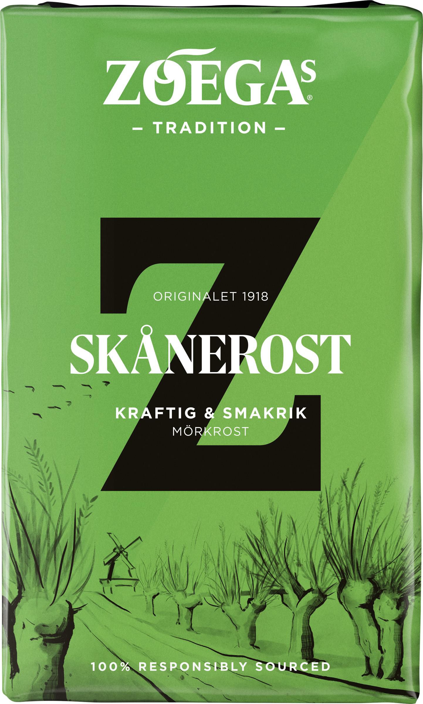 ZOEGAS Kaffe Skånerost 450g