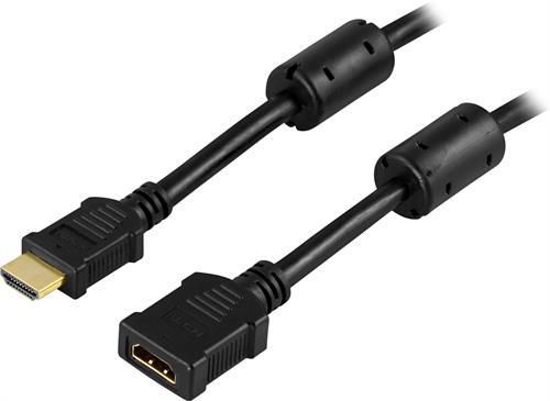 Produktfoto för DELTACO Kabel HDMI Förlängning Ha-Ho 1m