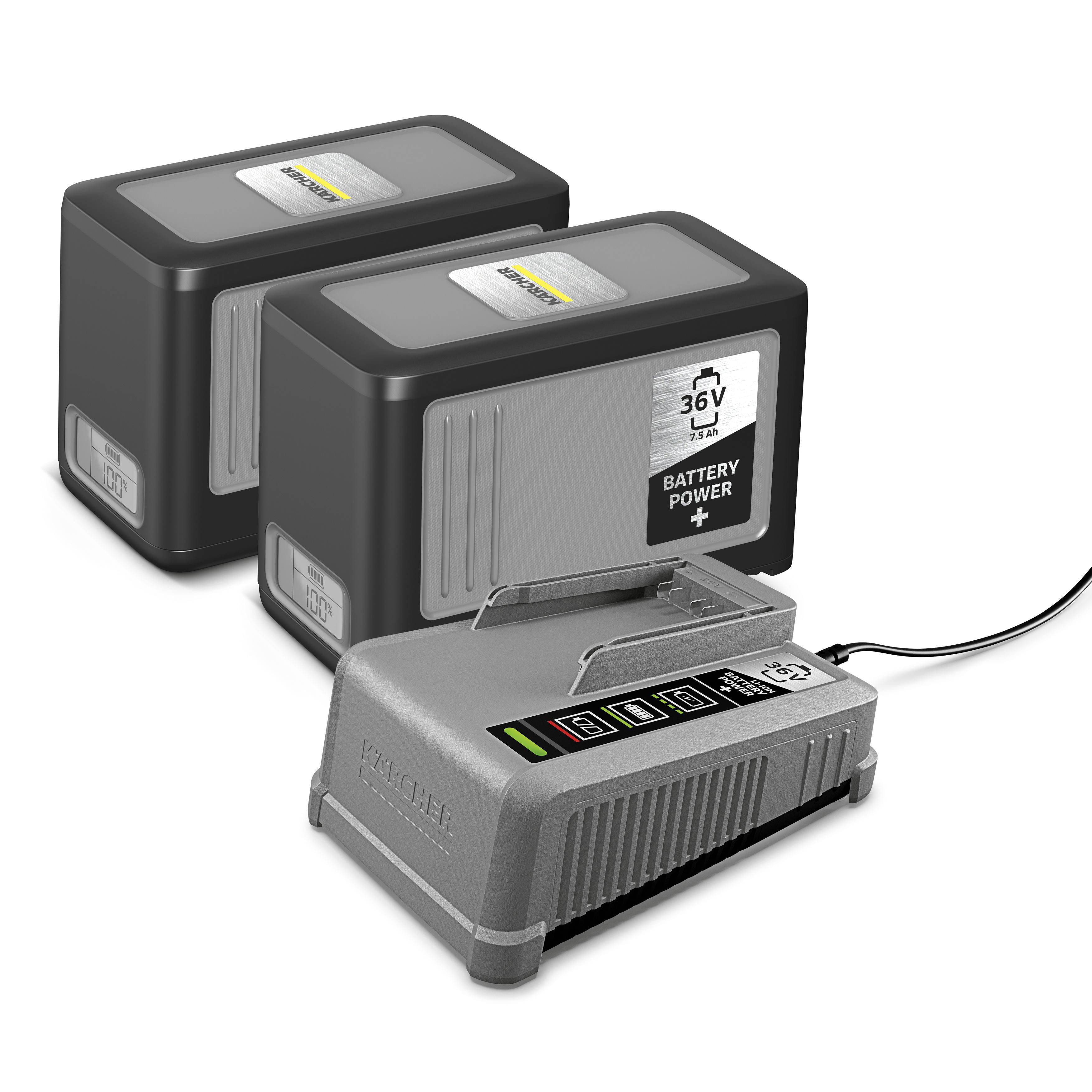 Kärcher Startkit Batteri Power+ 36/75