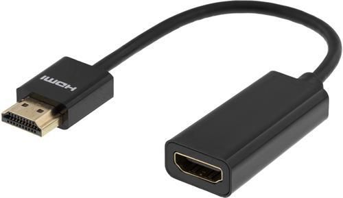 Produktfoto för DELTACO Adapter HDMI Ha - HDMI Ho