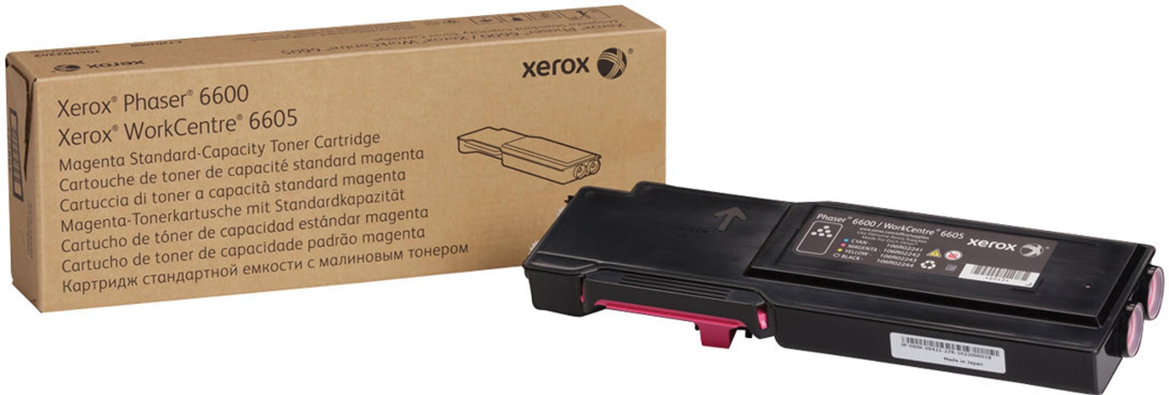 Xerox Toner 6600 magenta singelförpackning 106R02246