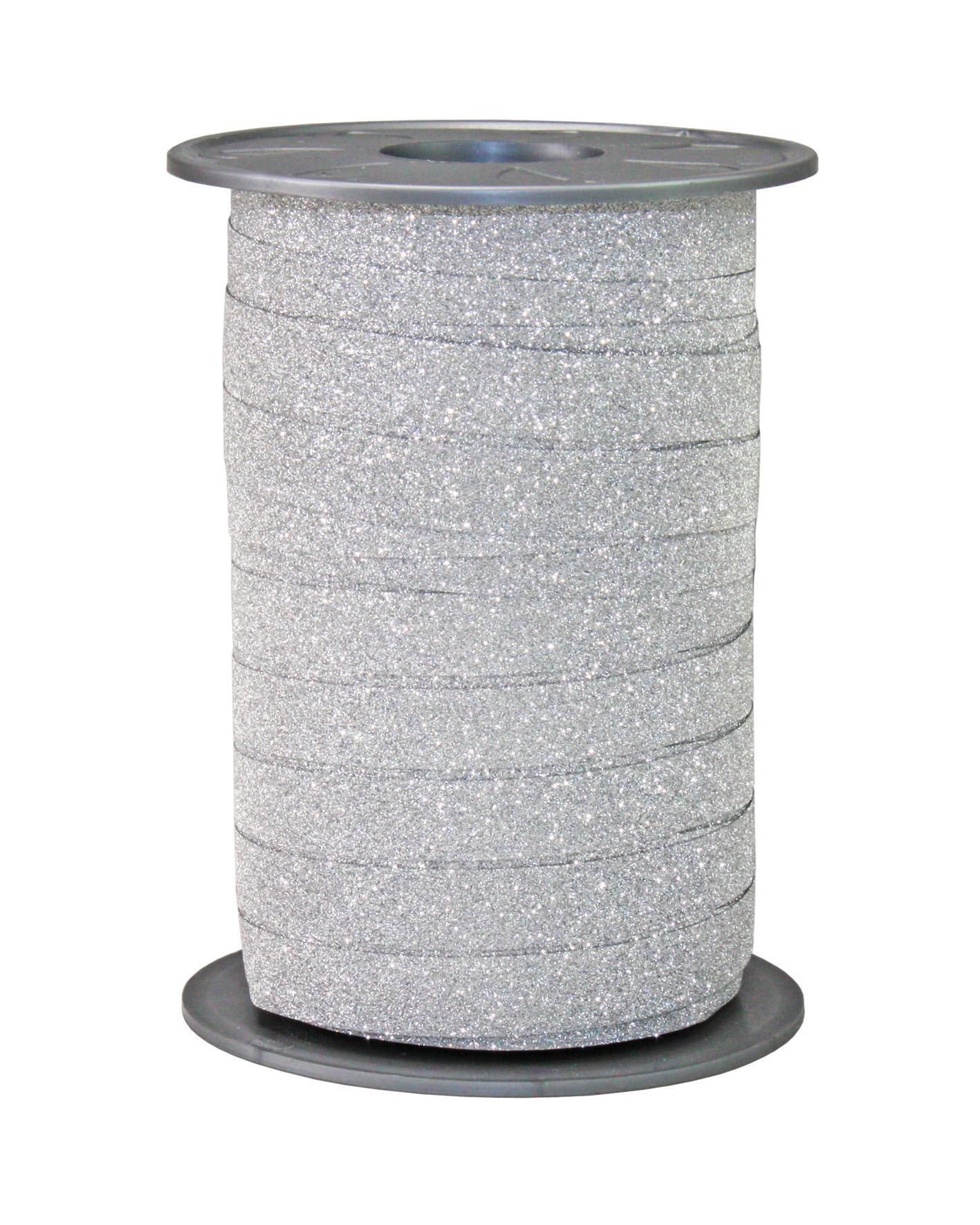 Hedlunds OF SWEDEN Glitterband Silver 10mm x 100m