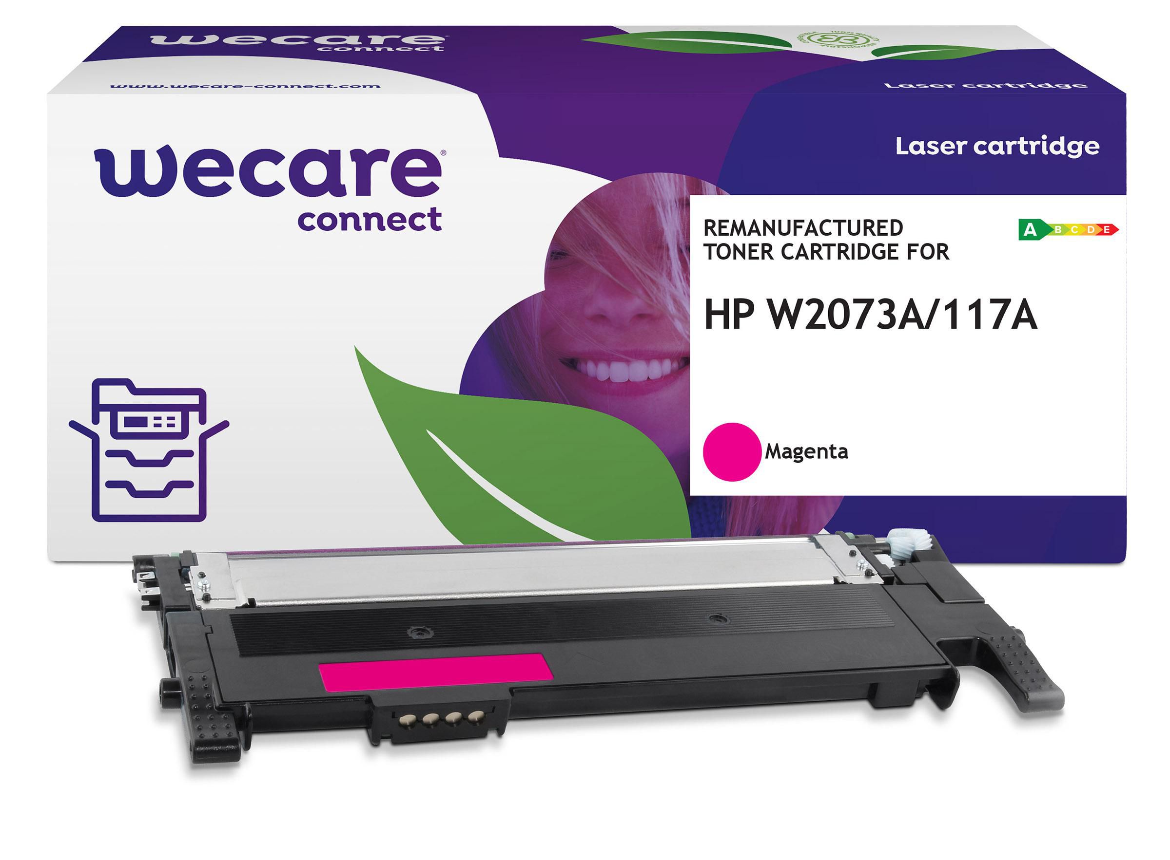 Wecare Toner HP W2073A 117A 1K magenta