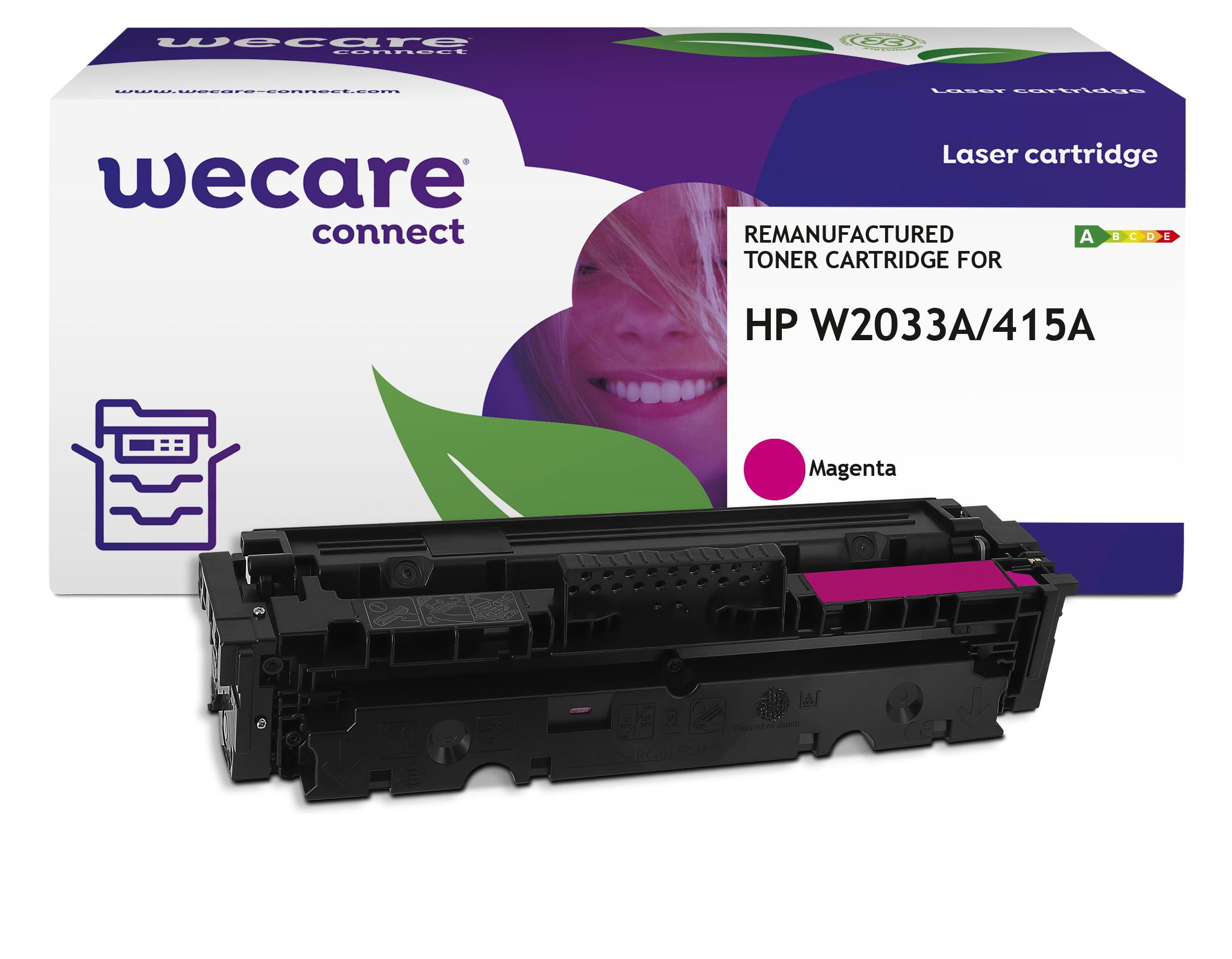 Wecare Toner HP W2033A 415A 2,1K magenta