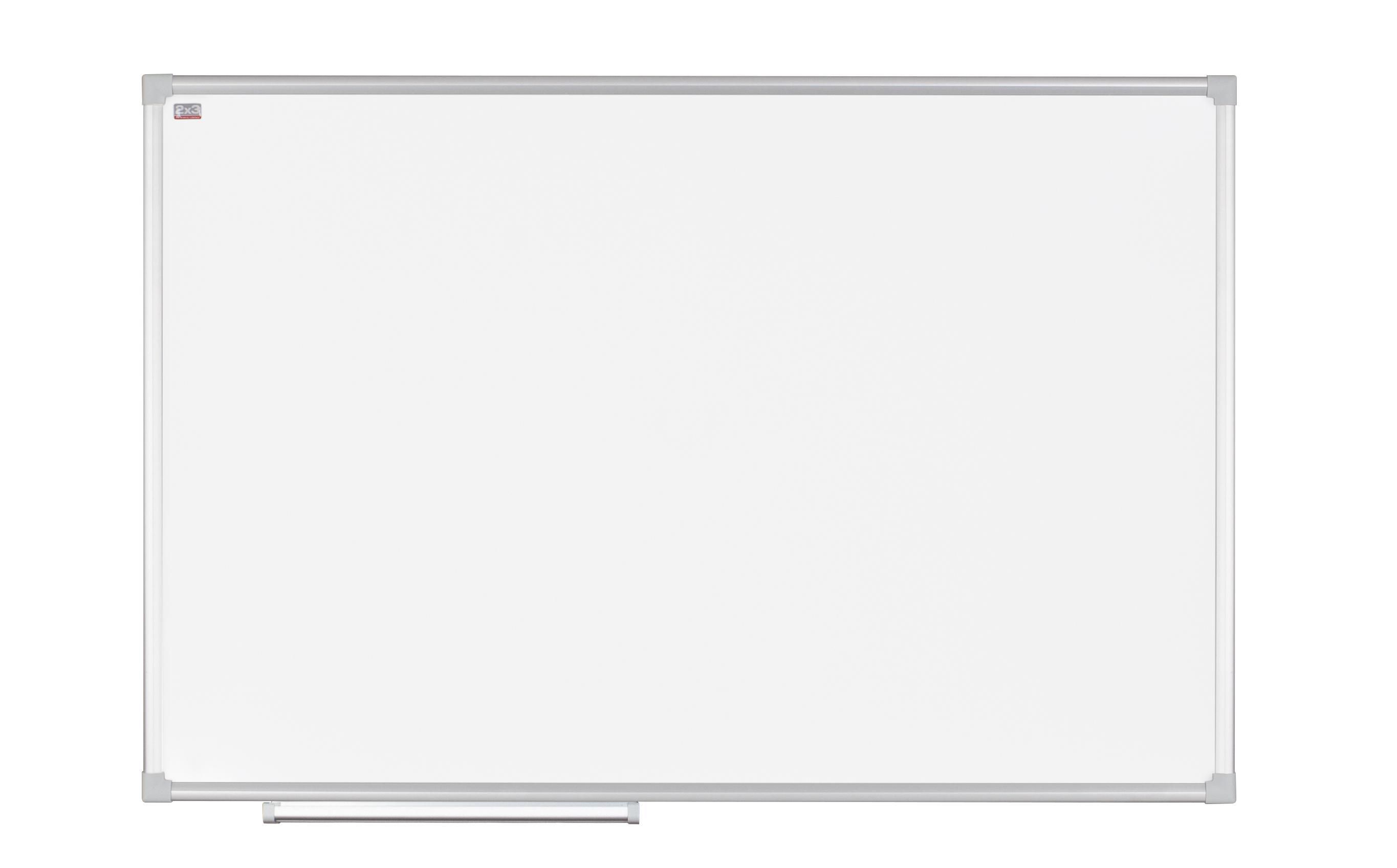 2X3 The Boards&apos; Company Whiteboardtavla emalj Alu 150x120cm