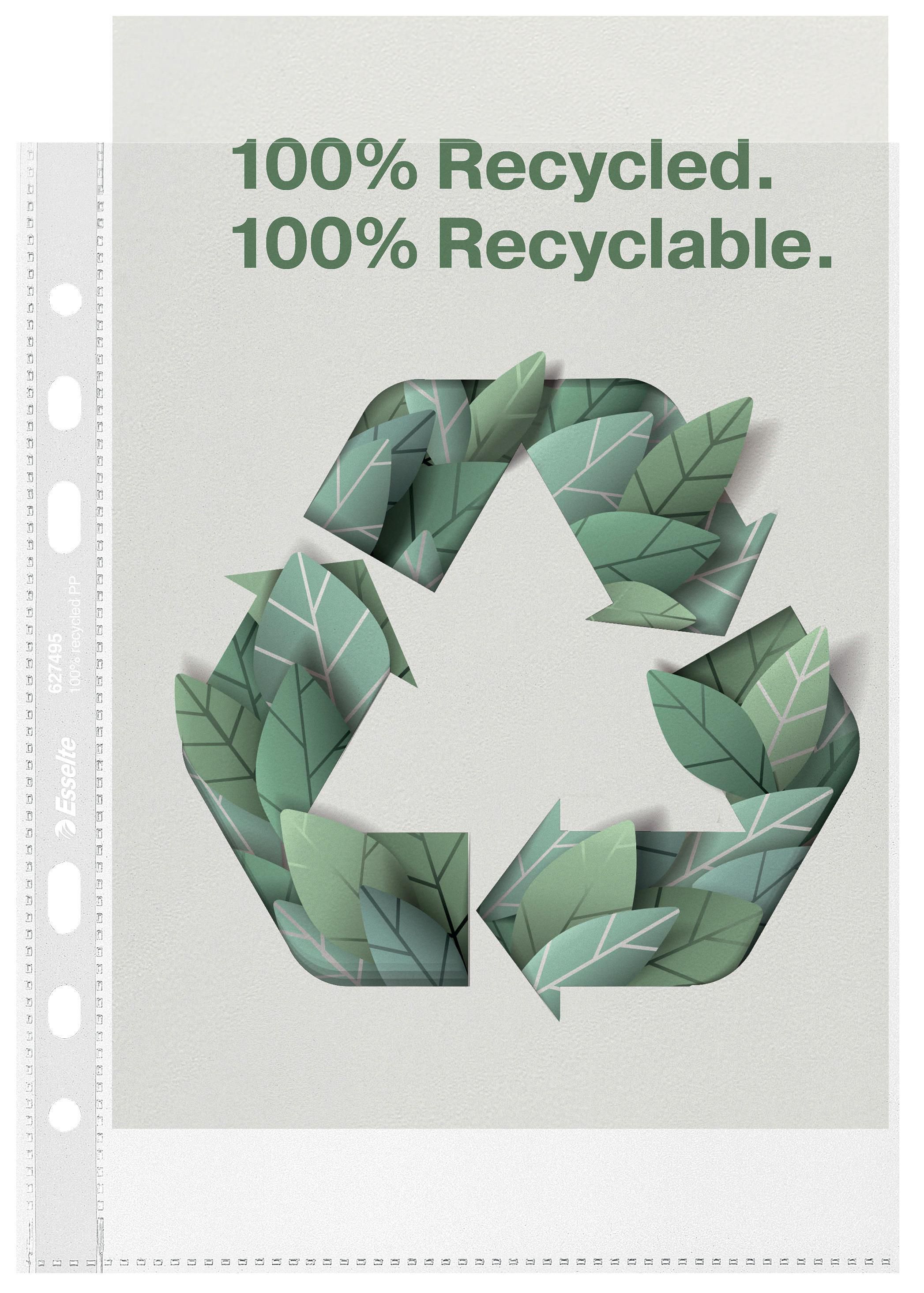 Esselte Plastficka recycled A5 0,07mm