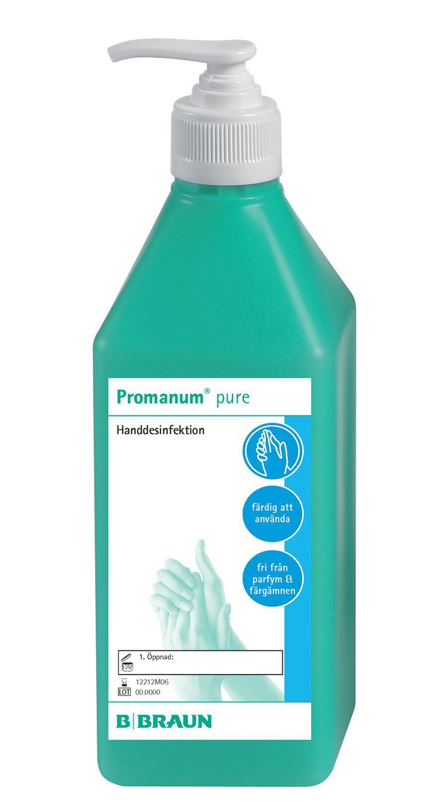 Handdesinfektion PROMANUM Pure 600ml