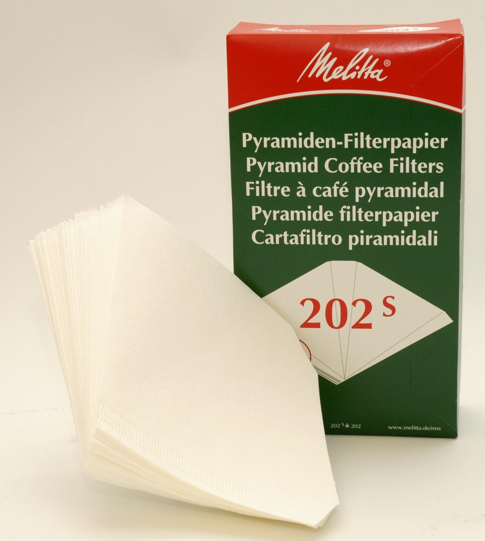 MELITTA Kaffefilter Pyramid 202 100/fp