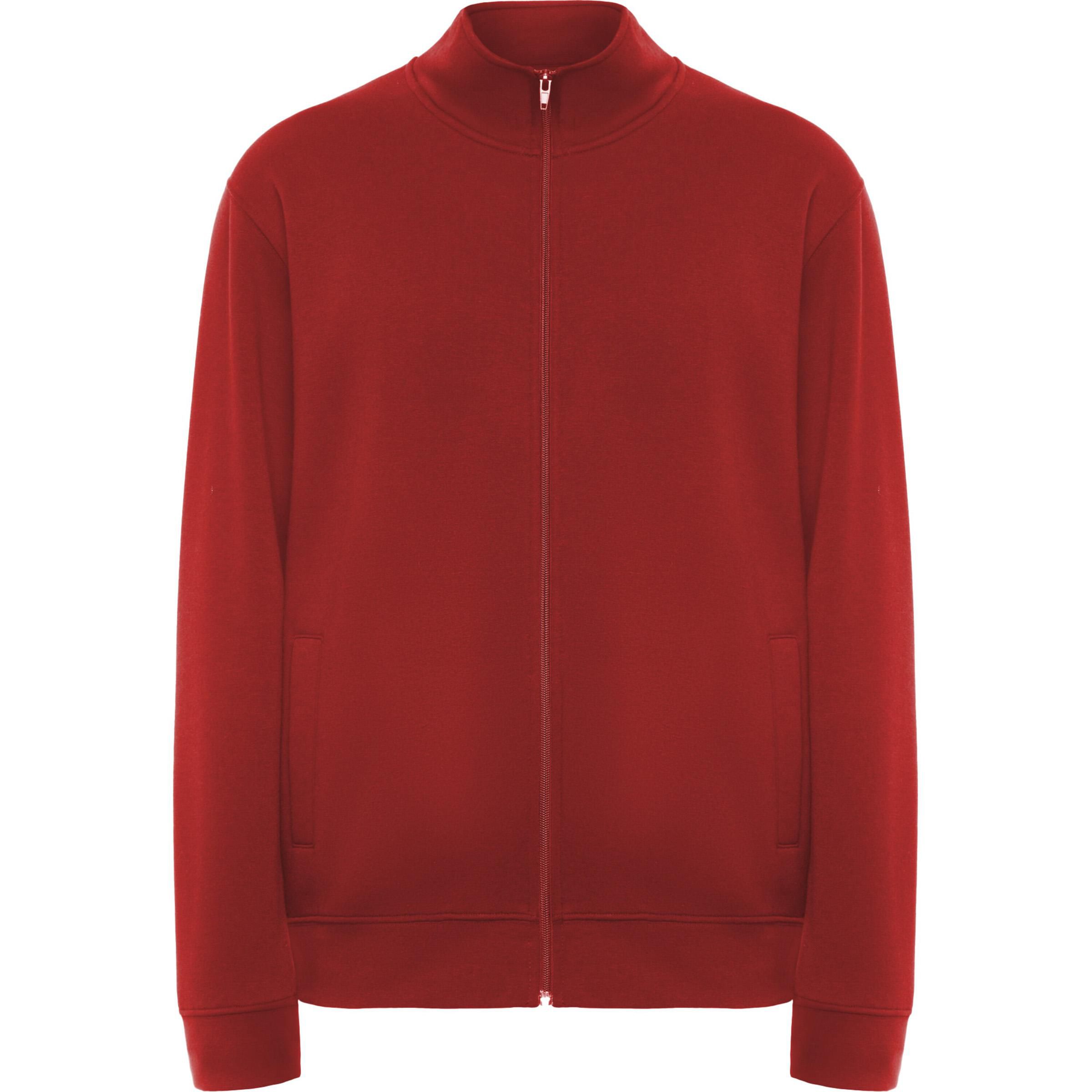 Roly Sweater Zip Ulan Unisex Röd S