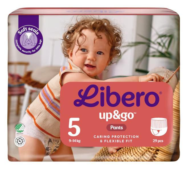 Libero Blöja Up&amp;Go 5 S1 9-14kg 29/fp