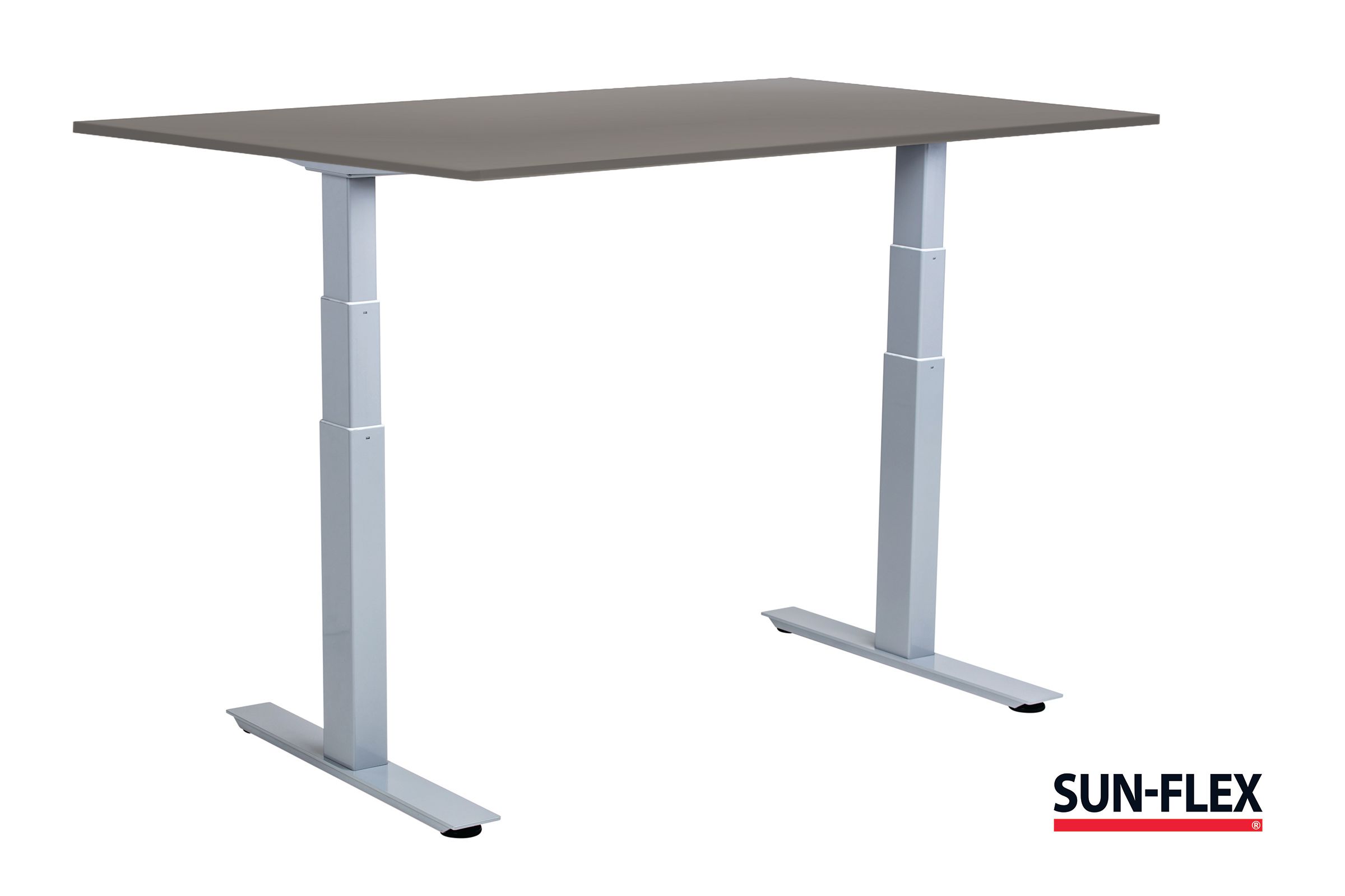 SUN-FLEX® Bord VI höj/sänk 140x80 grå/grå