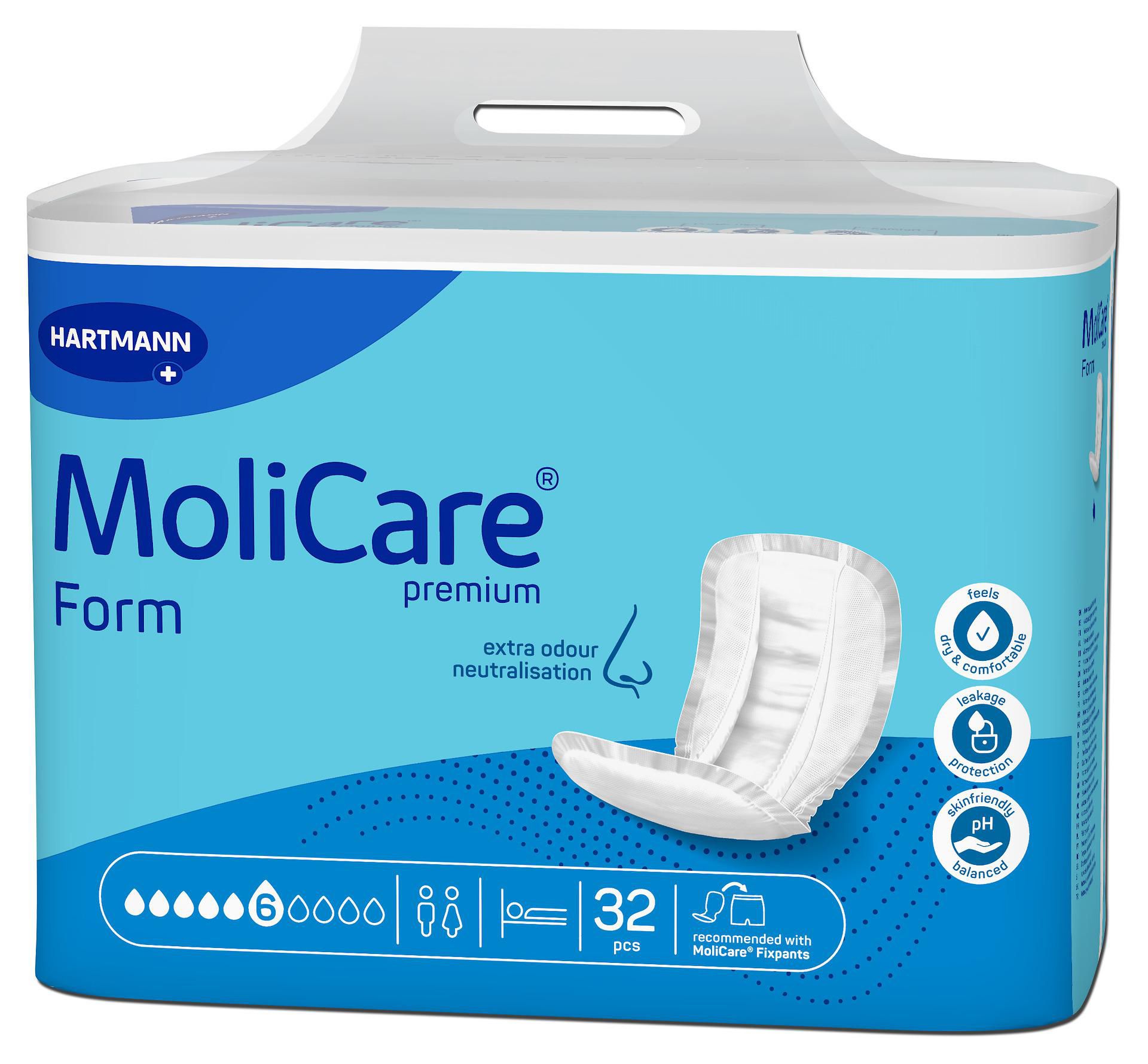MOLICARE Inkoskydd MoliCare Premium Form 6 32/fp