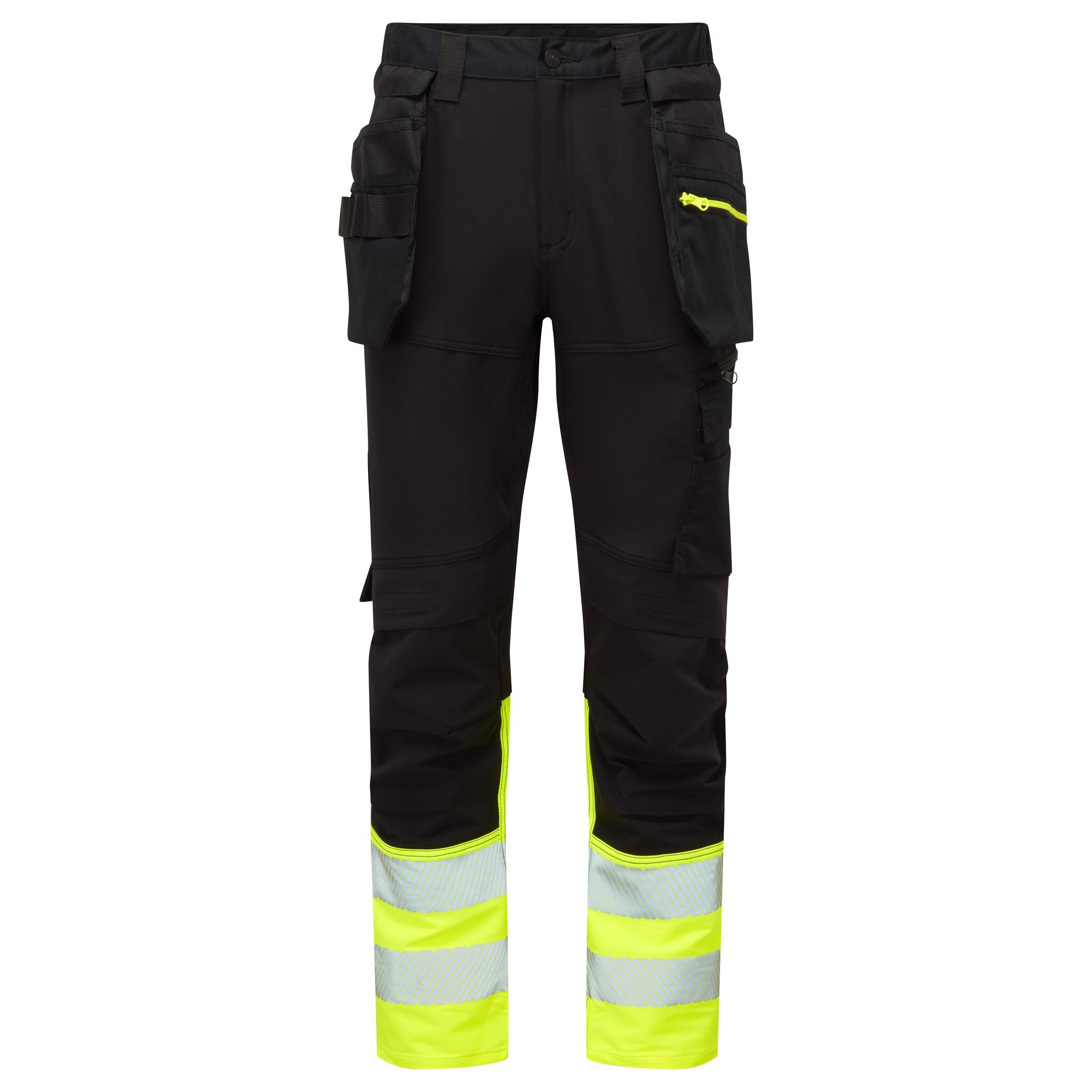 PORTWEST® Hantverksbyxa DX457 varsel s/g kl 1 c44