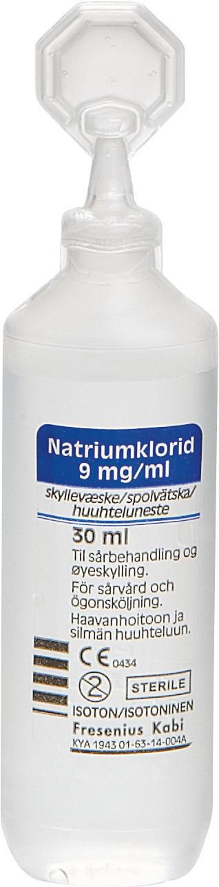 Spolvätska Natriumklorid 30ml