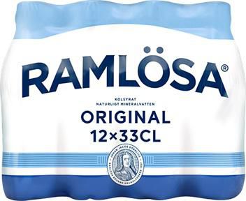 Produktfoto för RAMLÖSA® Dricka Ramlösa Original 12x33 PET