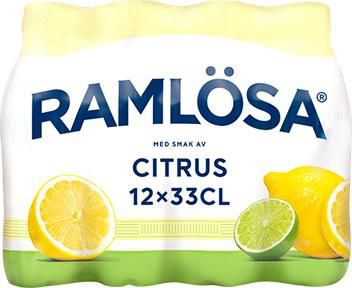 Produktfoto för RAMLÖSA® Dricka Citrus 12x33 PET