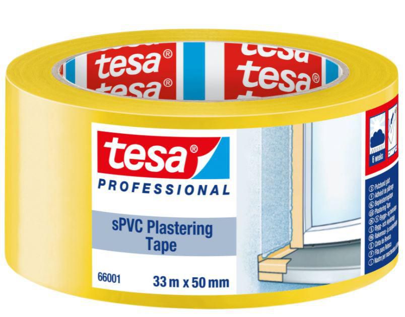 tesa® Byggtejp 66001 sPVC 50mmx33m
