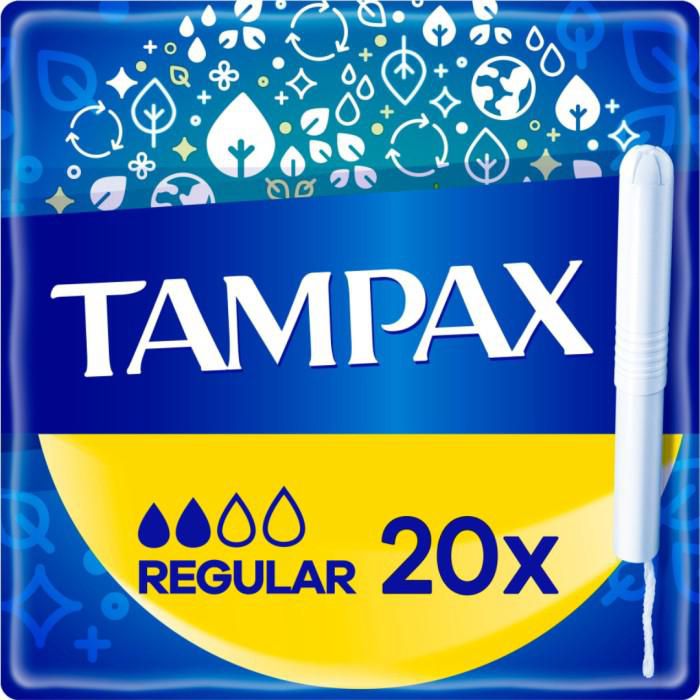 TAMPAX Tampong Regular applikator