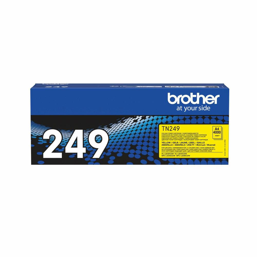 Brother Toner TN249Y 4K gul, st