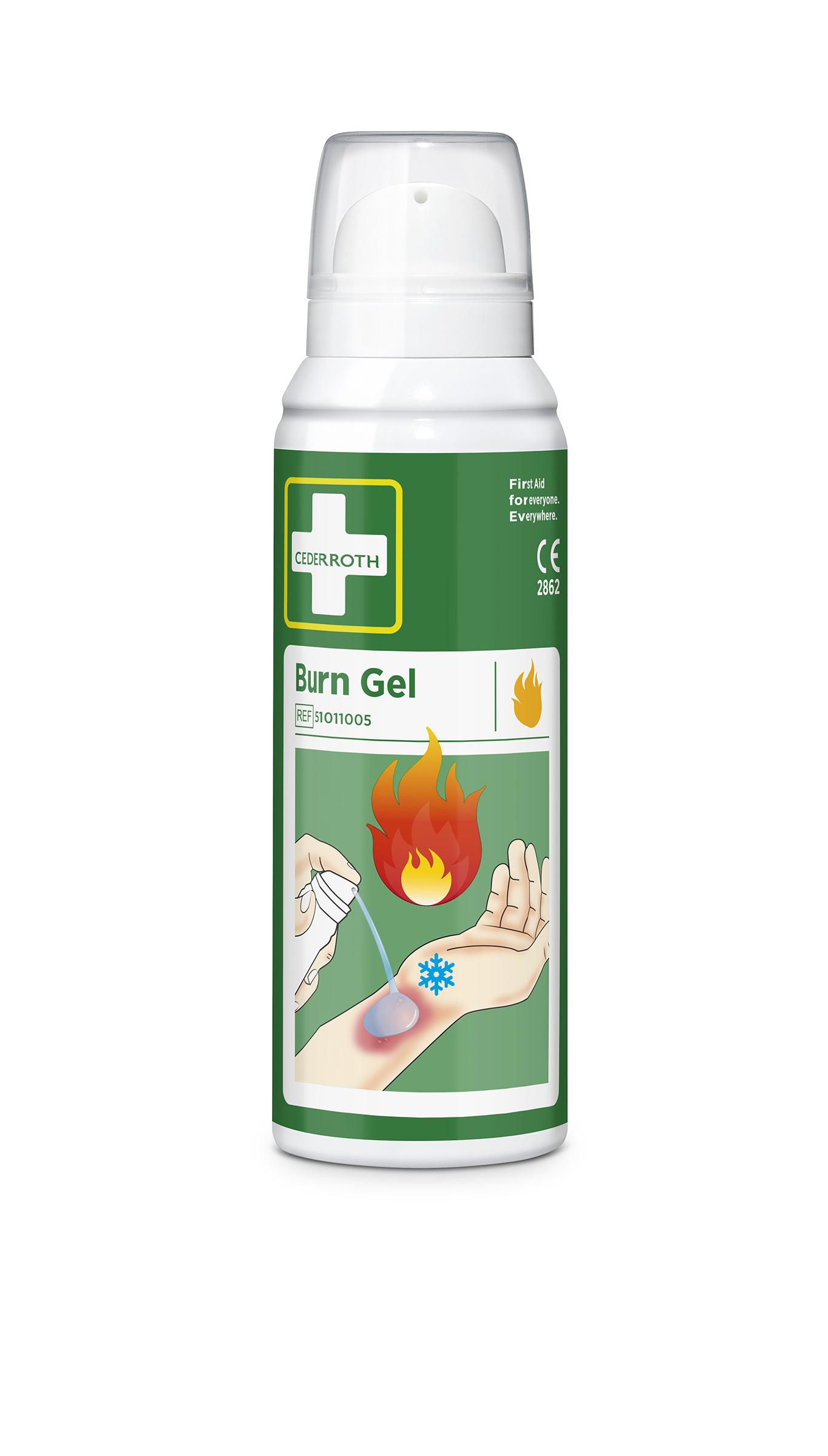 Cederroth Spray Burn Gel  100 ml, flaska om 100 ml