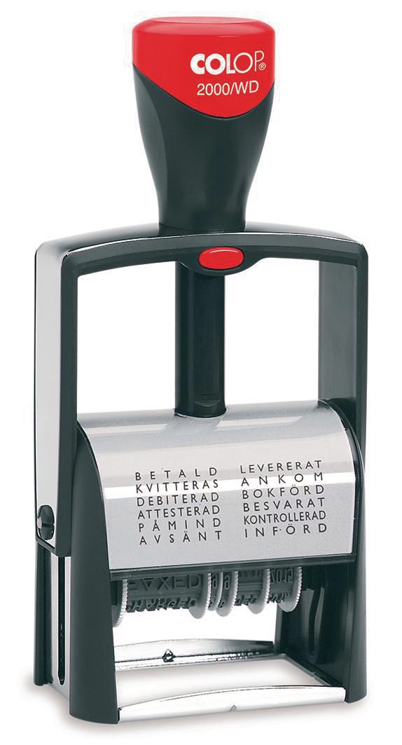 Colop Stämpel datum 2000/WD