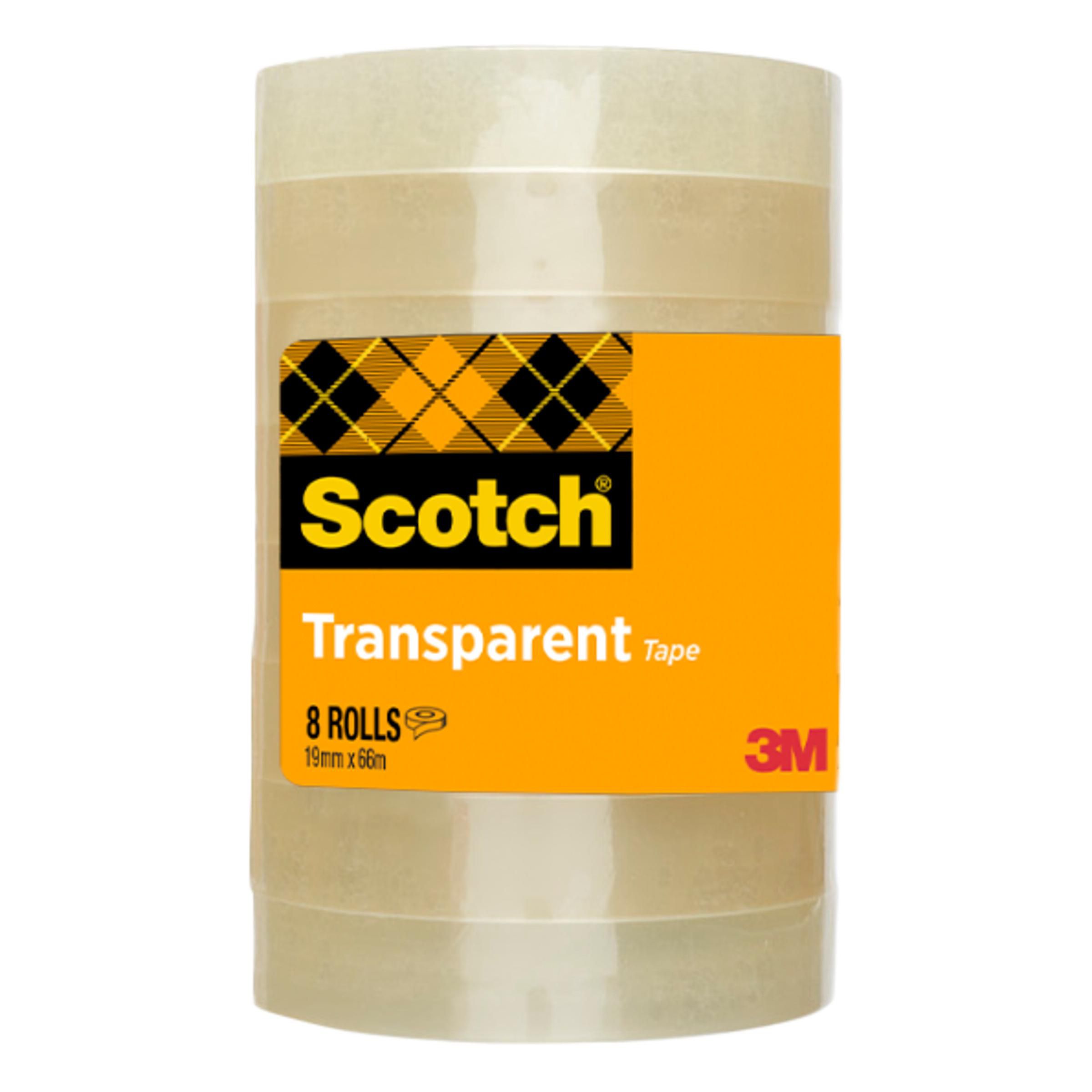 Scotch® Tejp 508 genomskinlig 19mmx66m