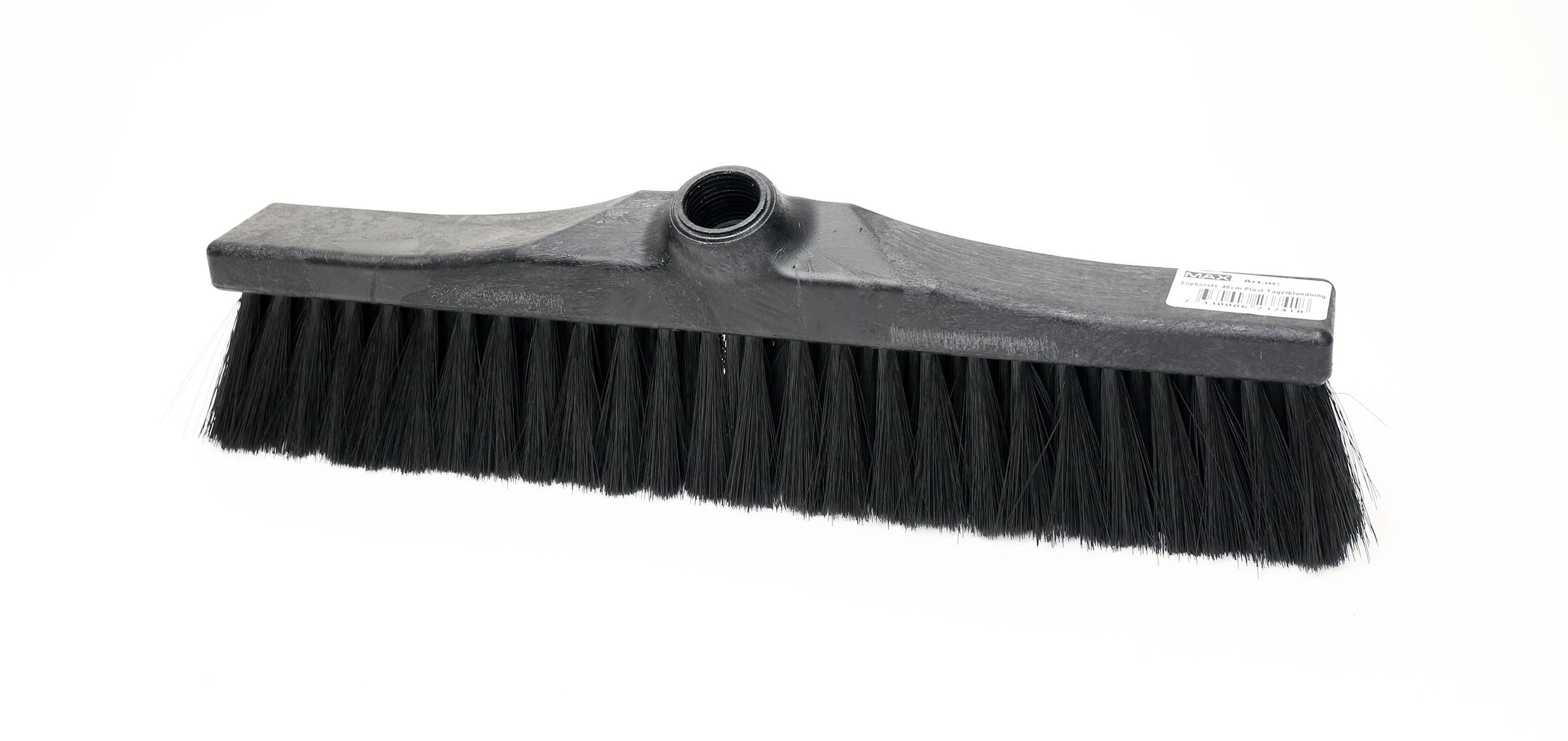 Produktfoto för MAX Sopborste  Plast Tagelblandning 40cm
