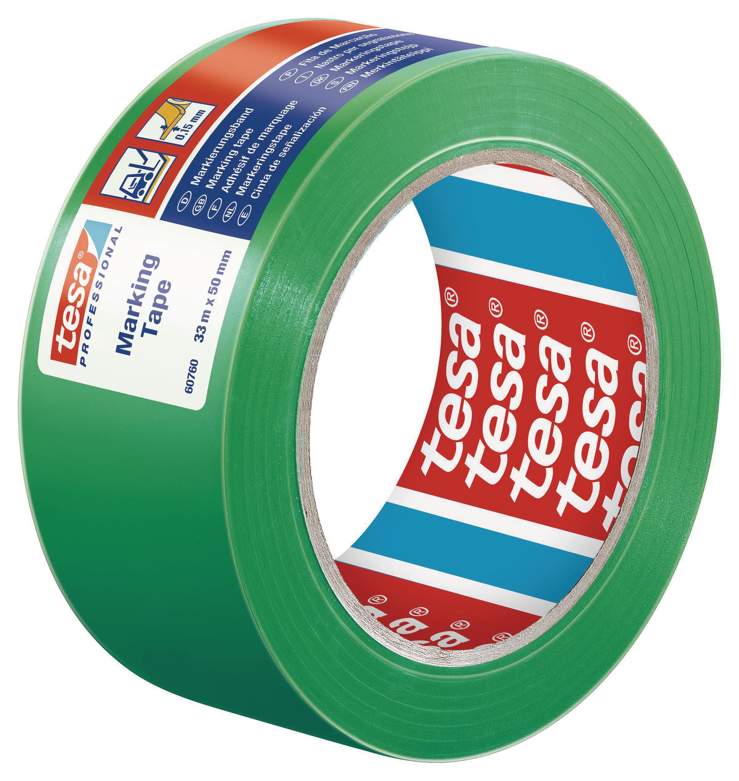 tesa® Golvmarkering 50mmx33m grön