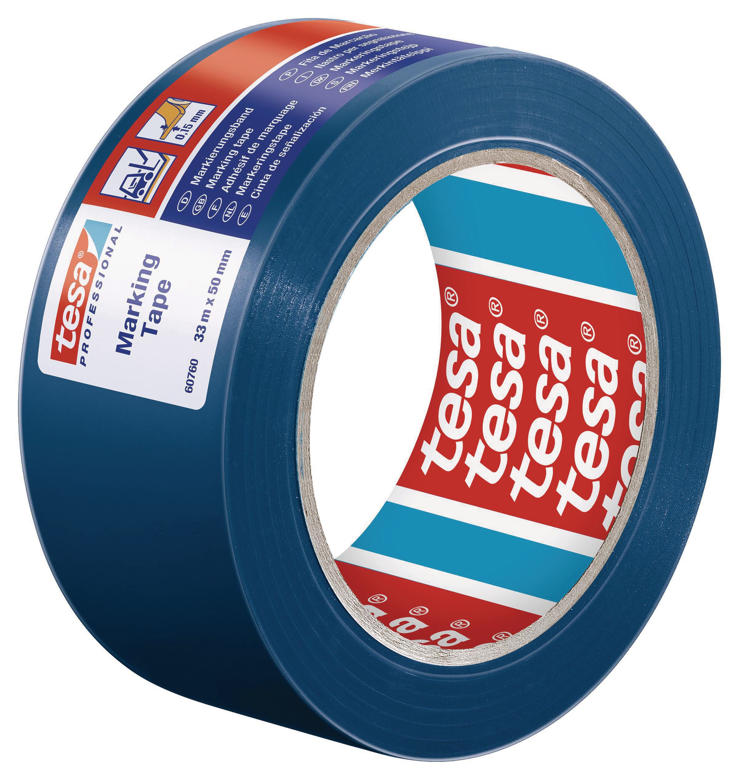 tesa® Golvmarkering 50mmx33m blå