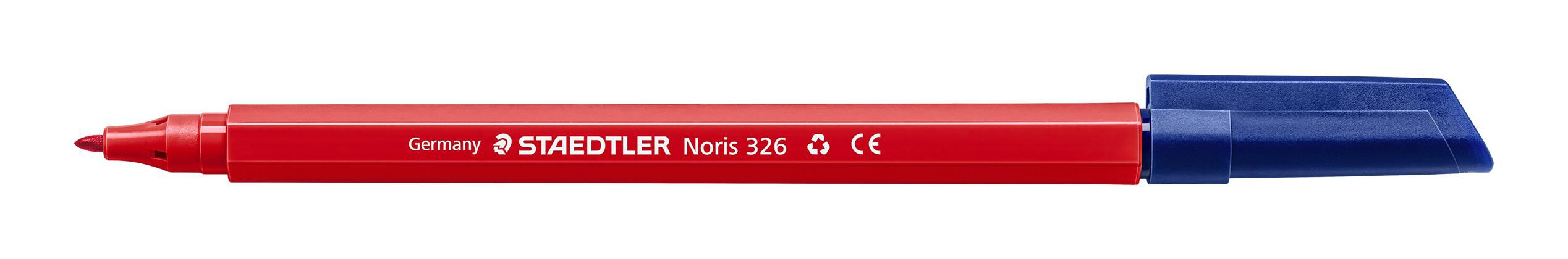 Staedtler Fiberpenna 1mm röd