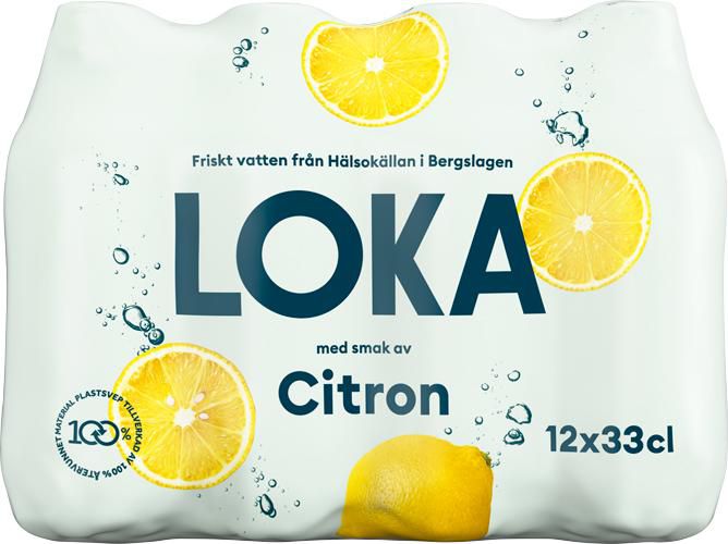 Produktfoto för LOKA Dricka citron pet 33cl