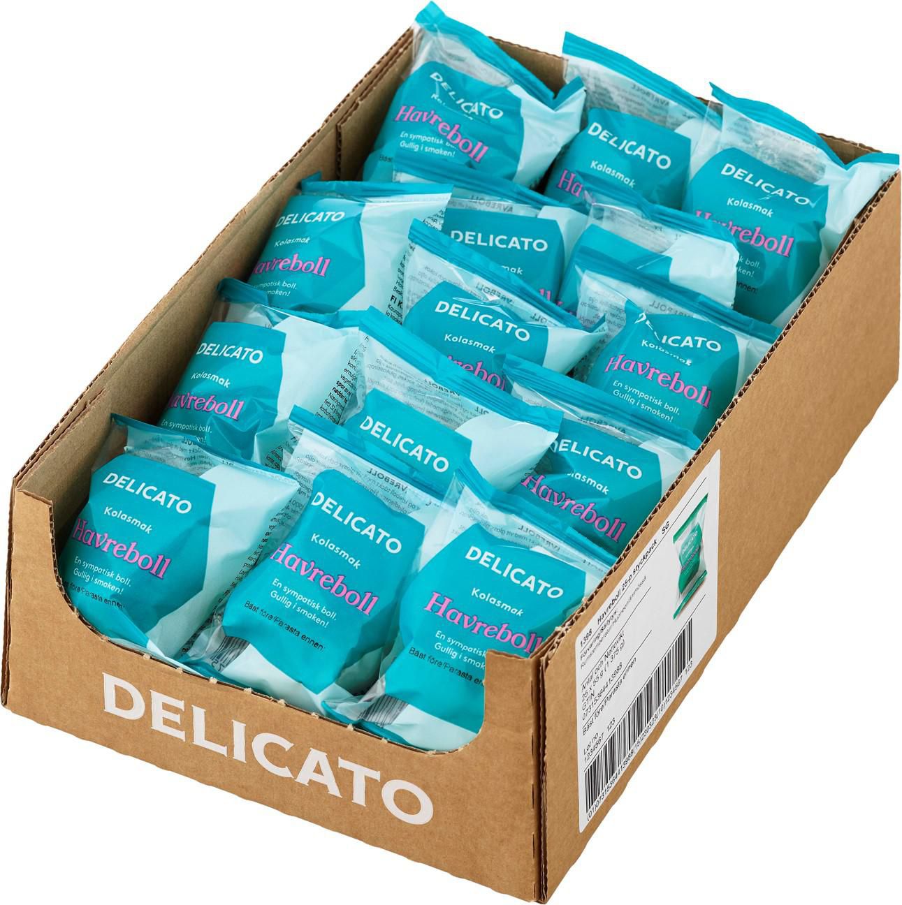 Delicato Havreboll 55g(BF:2025-04-21)