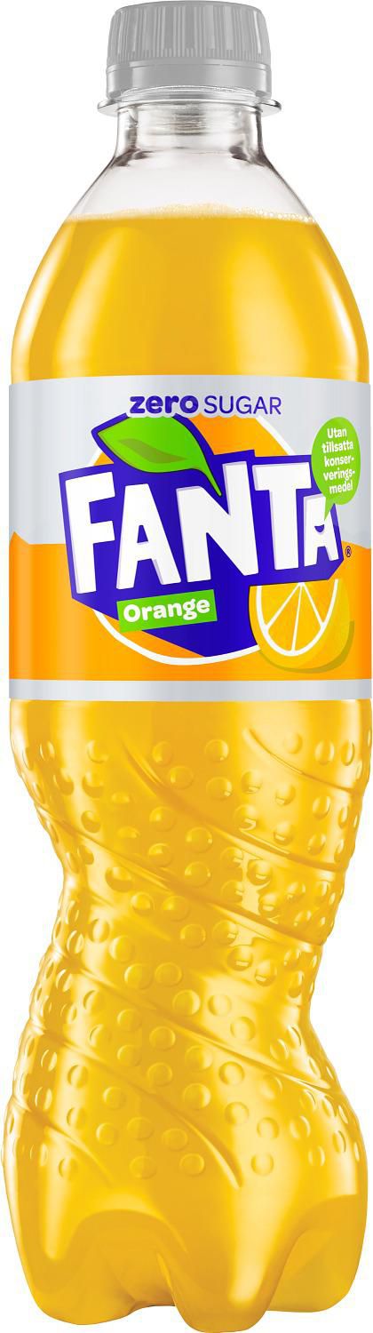 Fanta Dricka Orange Zero 50cl PET