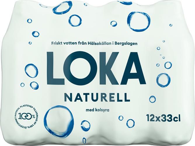 Produktfoto för LOKA Dricka naturell pet 33cl