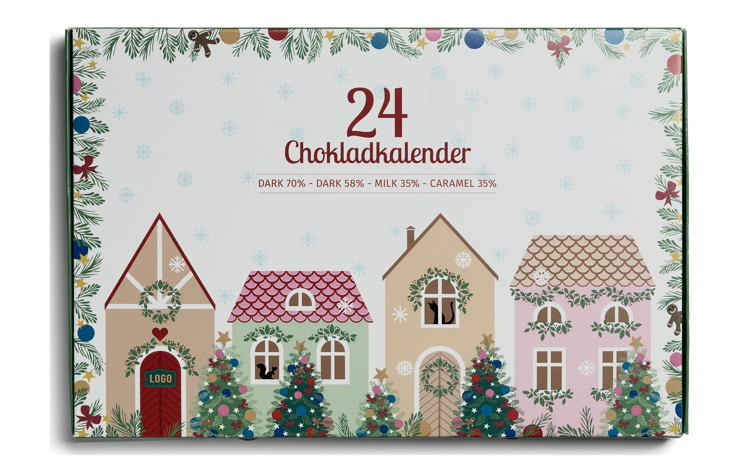 Adventskalender choklad Home 120g