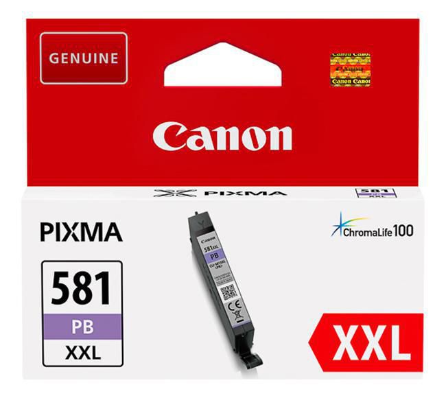 Canon CLI-581PB XXL-bläckpatron, Photo Blue, extra hög kapacitet, 11,7 ml