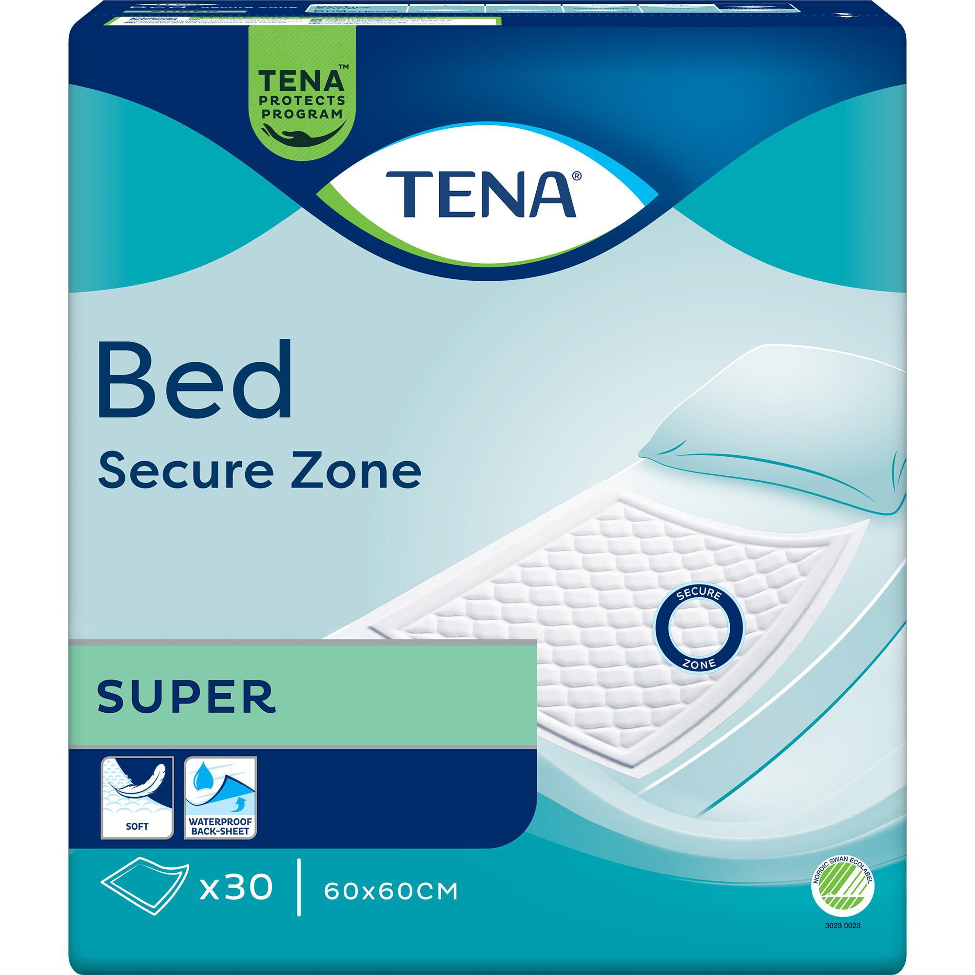 Tena Inkoskydd Bed Super 60x60cm 30/fp