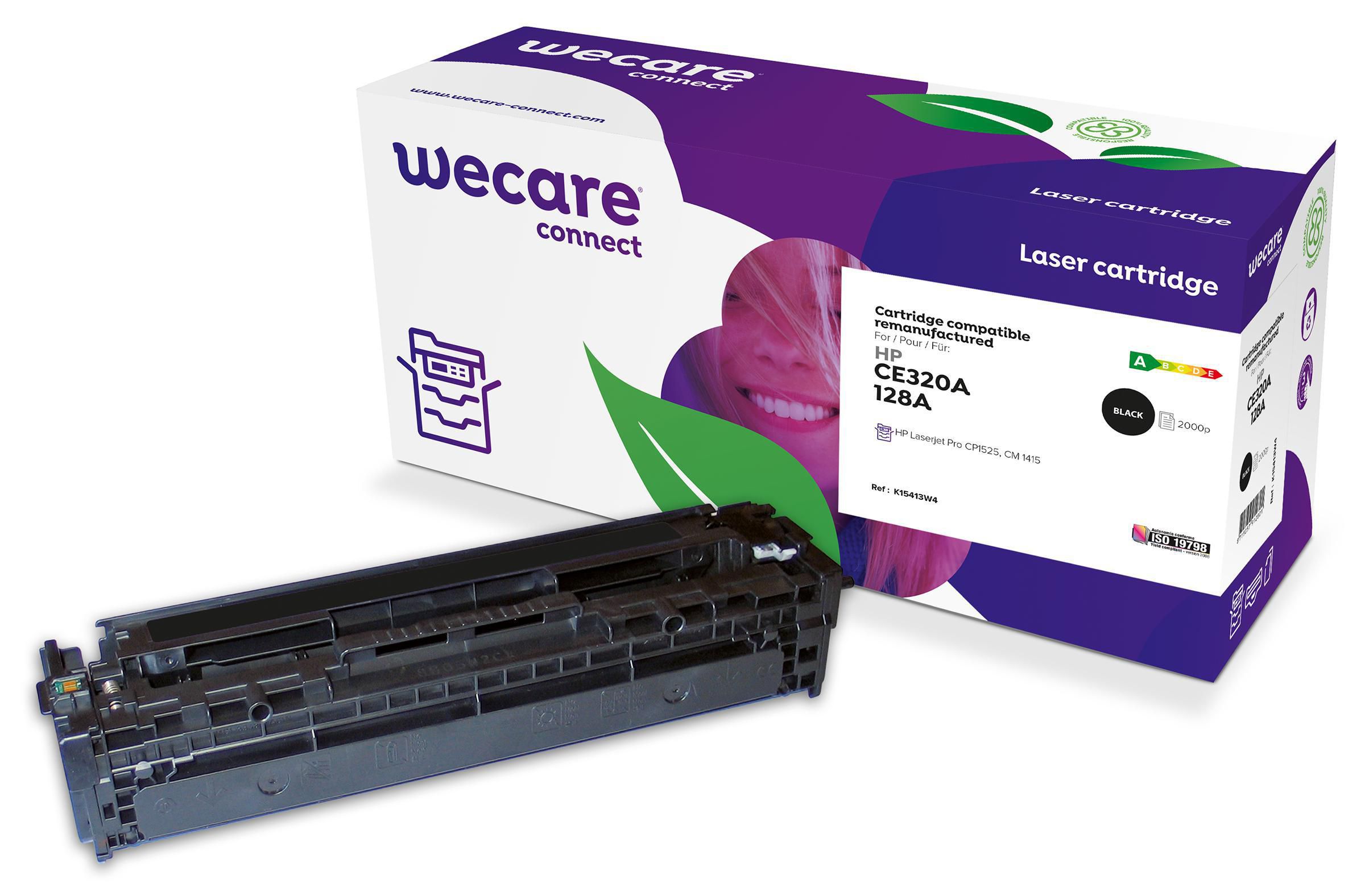 Wecare Toner HP CE320A 2K svart