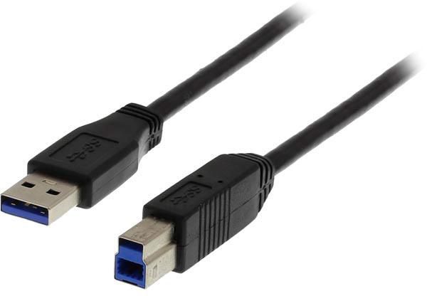 Produktfoto för DELTACO Kabel USB 3.0 A-B 2m