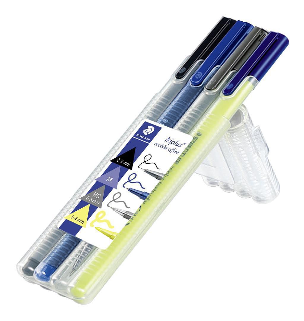 Staedtler Fineliner Triplus Multiset 4/fp