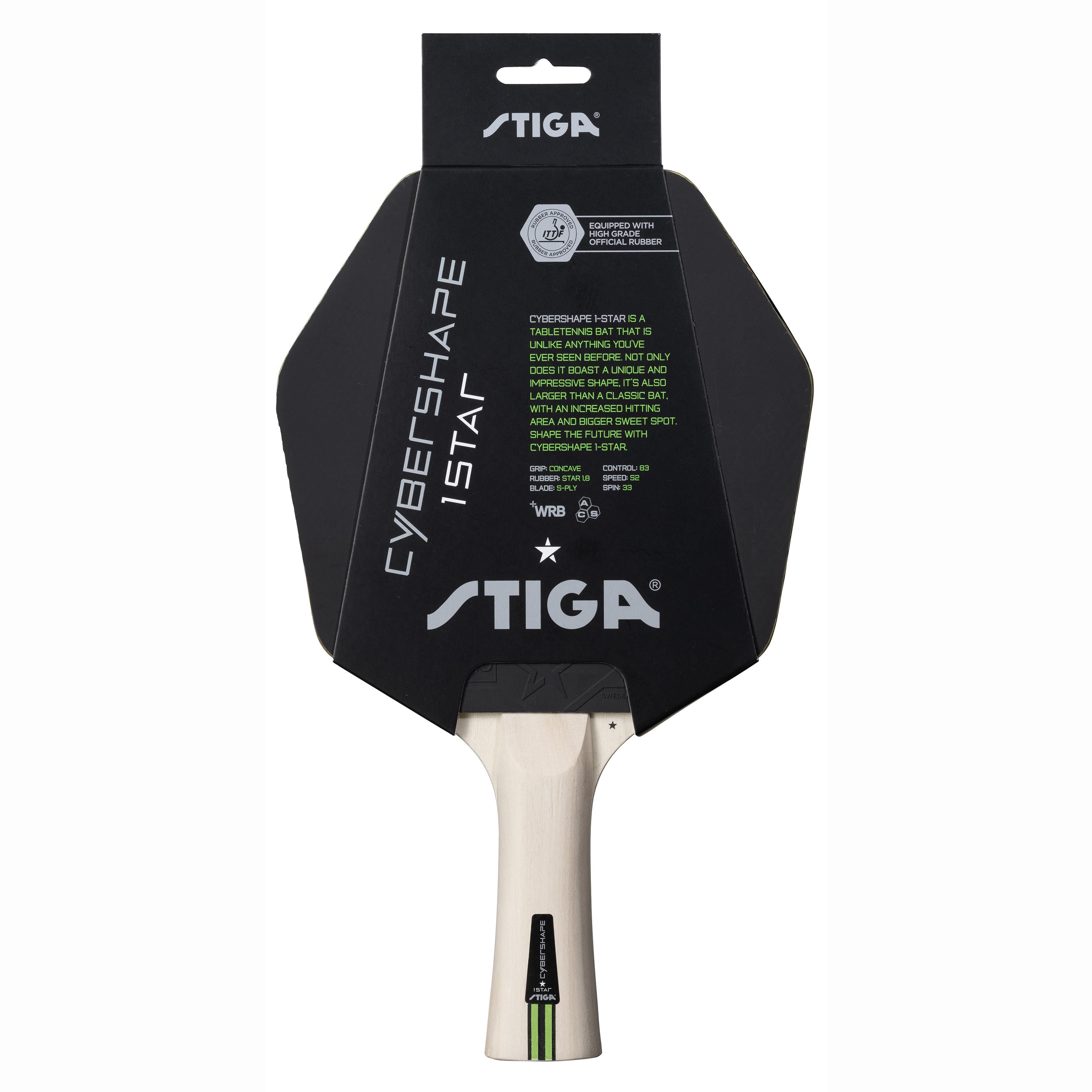 STIGA Bordtennisracket Cybershape 1-Star