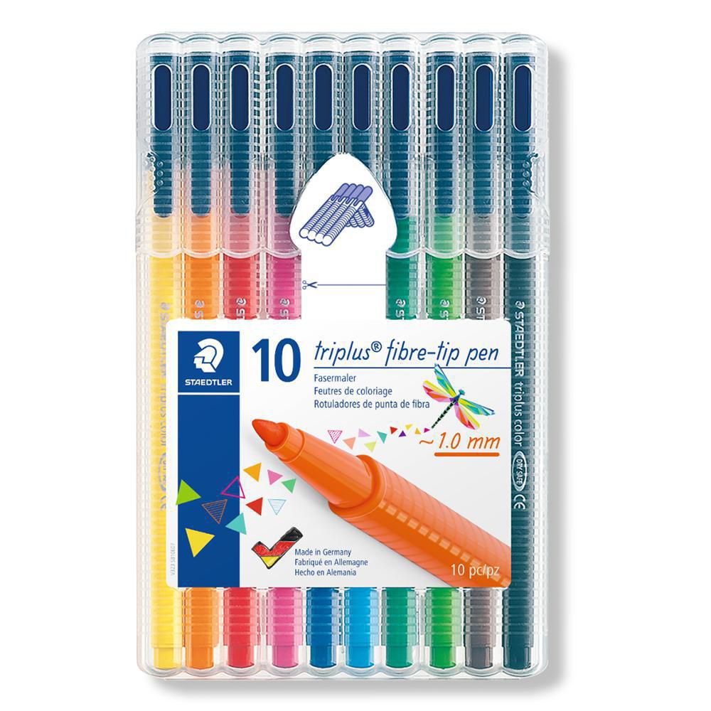 Staedtler Fineliner Triplus Color 10/fp