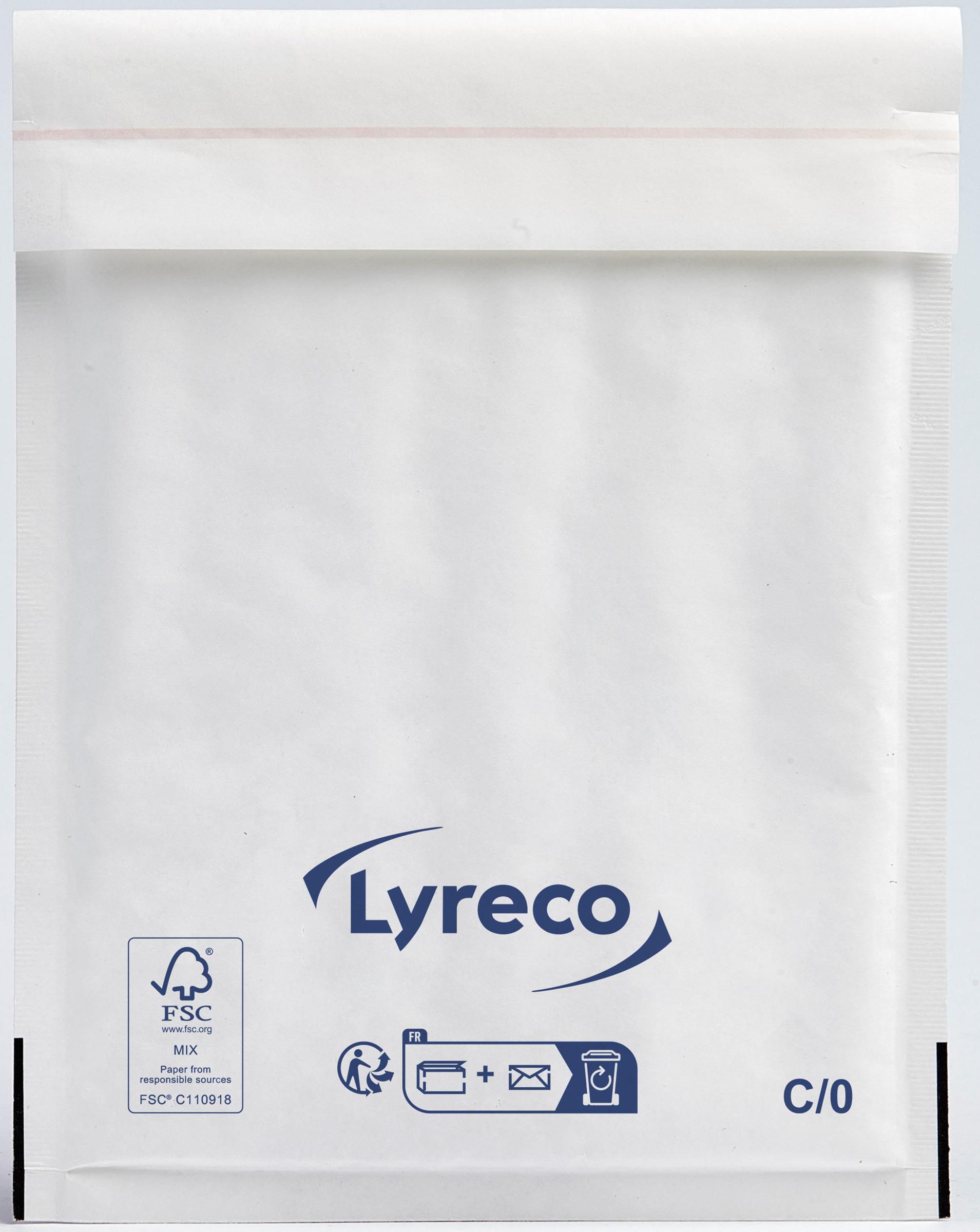 Produktfoto för Lyreco Bubbelpåse C/0 150x210mm remsa