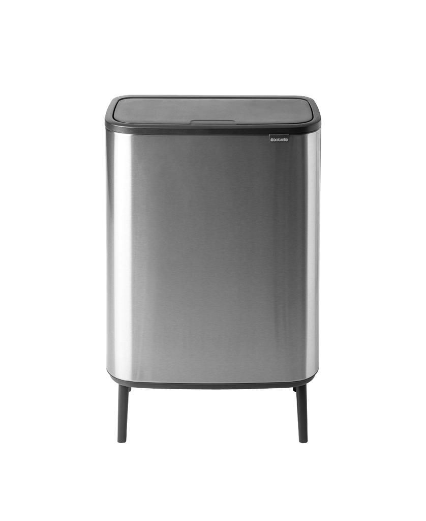 Produktfoto för BRABANTIA Papperskorg Bo Touch Bin HI 60L Matt Stål