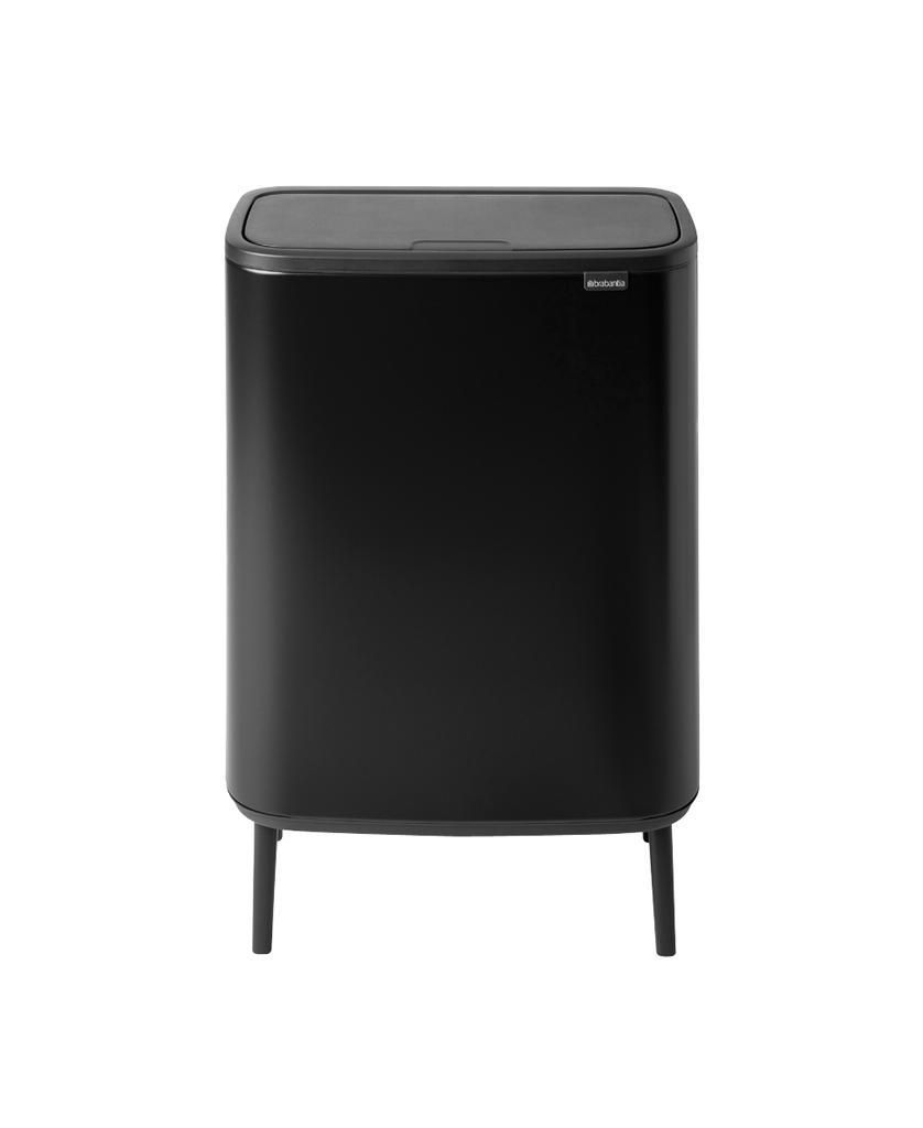 Produktfoto för BRABANTIA Papperskorg Bo Touch Bin HI 60L Matt Svart