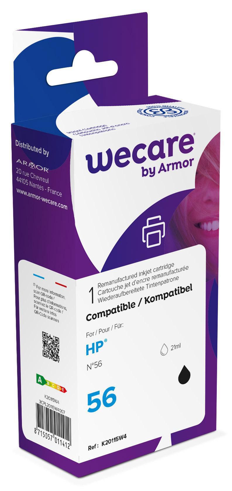 Wecare Bläckpatron 56 svart
